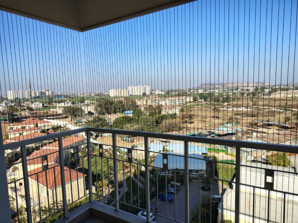 Best Invisible Grill for Balcony | Ultra Bird Net Solution